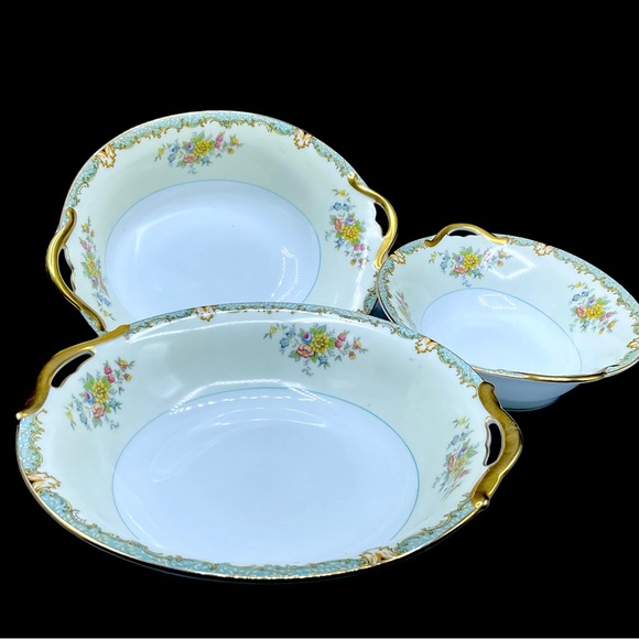 🌺Noritaki Lanare Round Serving Bowl - Picture 9 of 11